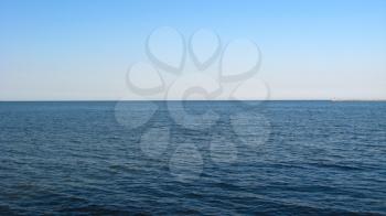 the image of panorama of the sea horizont