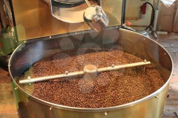apparatus shuffling the drains of real Brazilian coffee