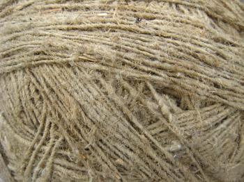 the image with background of flax fiber