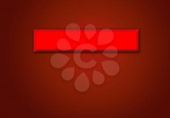 red strip on the abstract claret background for the advertising text