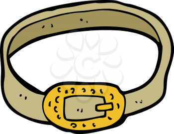 Royalty Free Clipart Image of a Belt