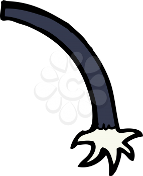 Royalty Free Clipart Image of a Vampire Arm