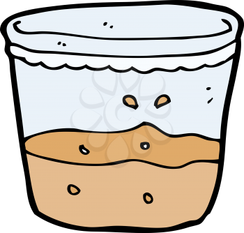 Royalty Free Clipart Image of a Beverage