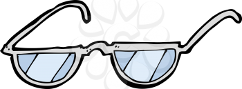 Royalty Free Clipart Image of a Pair of Glasses