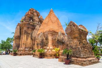 Ponagar (Thap Ba Po Nagar) - Cham temple in Nha Trang, Vietnam in a summer day
