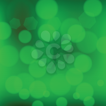 Illustration  with abstract green  background. Graphic Design Useful For Your Design. Blurred background texture design on border.