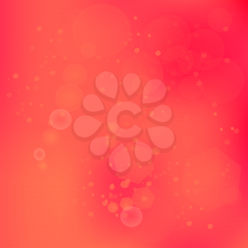 Abstract Blurred Red Background for Your Design.