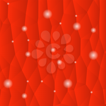 Polygonal Red Background. Useful for Your Design