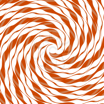 Sweet Candy Spiral Background. Striped Candy Pattern
