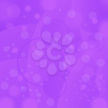 Purple Circle Background. Abstract Purple Blurred Pattern