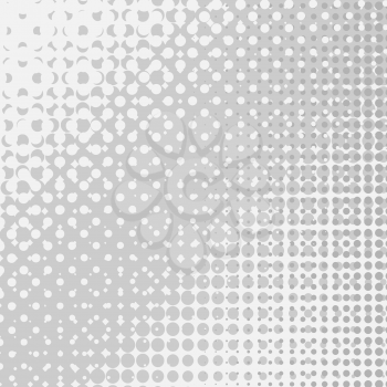 Set of  Halftone Dots.  Dots on White Background. Halftone Texture. Halftone Dots. 