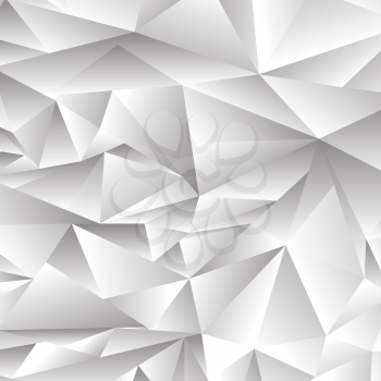 Abstract Grey Polygonal Background. Abstract Grey Polygonal Pattern