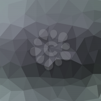 Mosaic Grey Background. Abstract Polygonal Grey Pattern