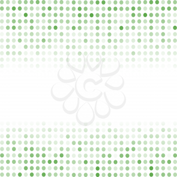 Dotted Green Background. Halftone Pattern. Comic Book Background