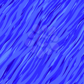 Abstract Line Blue Pattern. Elegant Diagonal Background