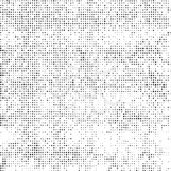 Halftone Background. Dotted Abstract  Texture. Dirty Damaged Spotted Circles Pattern.