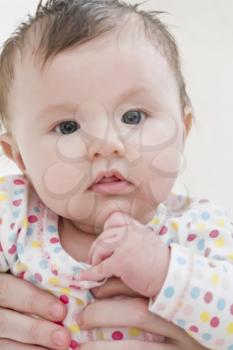 Image of the beautiful cute newborn girl