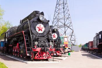 Photo of Russian rail road locomotive in Samara