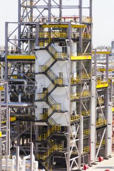Industrial of refinery tower for making gasoline