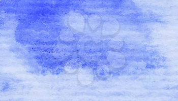 Hand painted watercolor background with gradient wash. Vector illustration