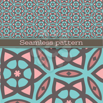 Seamless pattern for wallpaper, pattern fills, web page background, surface textures.