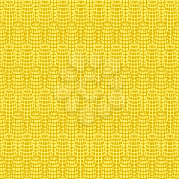 yellow corn seamless pattern.. vector illustration - eps 8