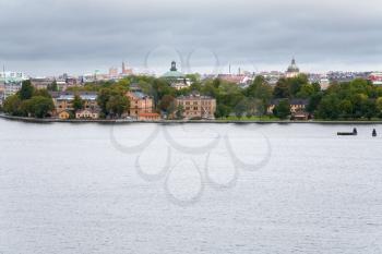 view on Kastellholmen island, Stockholm, Sweden