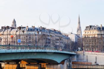 view of Pont de L Alma and Zouave statue in Paris