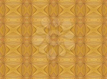 Kaleidoscope abstract background made from wooden segments.