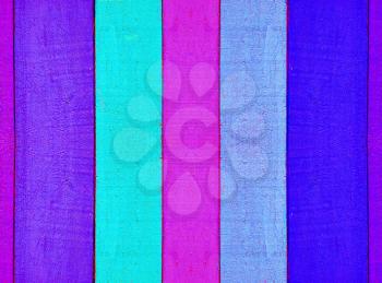 Abstract background.Multicolored wooden fence.