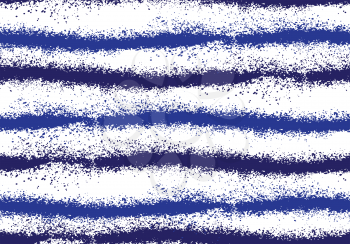 Seamless pattern in grunge style. Ink splashes and lines. Blue and white spray texture.