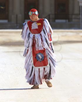 Native American Canadian Dance in Full Regalia