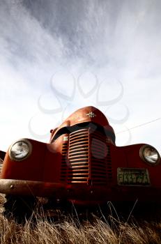 An abandonded farm truck in Saskatchewan