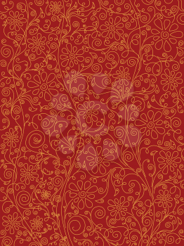 Background for your design in red and yellow colors.