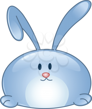 Cartoon bunny icon