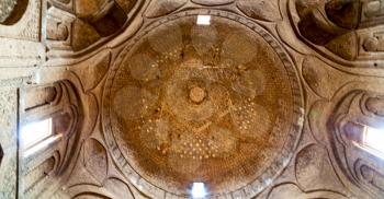 blur in iran abstract texture of the  religion  architecture mosque roof persian history