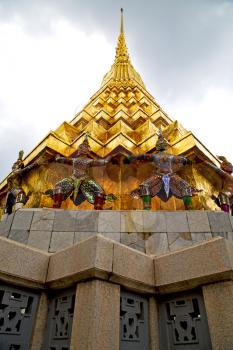 asia  bangkok in   temple  thailand abstract cross colors roof  wat    sky   and  colors religion mosaic rain 
