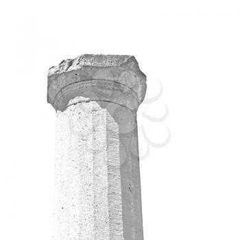 asia greece and  roman temple   in  athens the    old column  stone  construction 