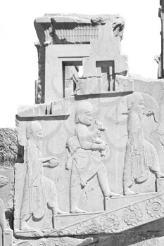 in iran persepolis the old ruins historical destination monuments and ruin

