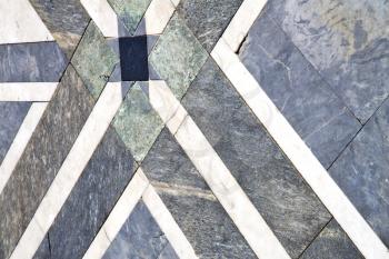 
busto arsizio  street lombardy italy  varese abstract   pavement of a curch and marble