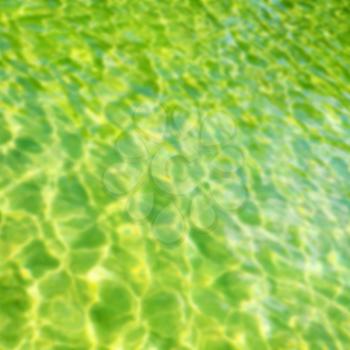 blurred in colors abstract texture of a water in a natual iran pool