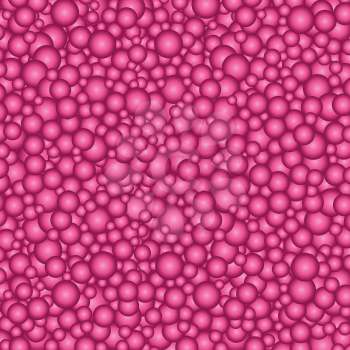 The beautiful simple many pink gradient circles texture background