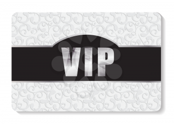 Platinum VIP Members Card Vector Illustration EPS10