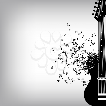 Abstract Music Background Vector Illustration for Your Design EPS10