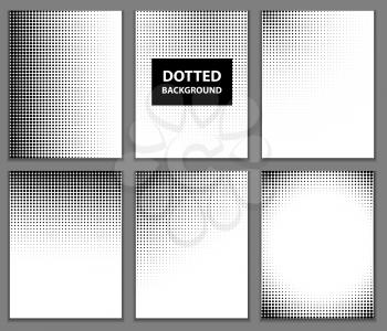 Abstract Dotted Background Vector Illustration EPS10