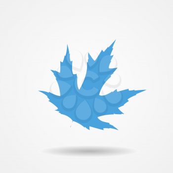 Vector Illustration of Maple Leaf Icon EPS10