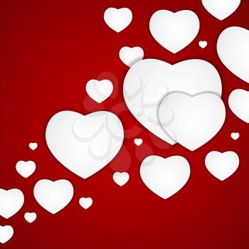 St Valentines  Day Greeting Card Vector Illustration EPS10