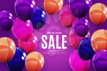 Abstract Designs Sale Banner Template. Vector Illustration EPS10
