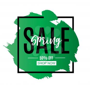 Spring Sale and discount promo backgrounds with abstract pattern. Vector Illustration EPS10