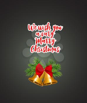 Merry Christmas and New Year Background. Vector Illustration EPS10